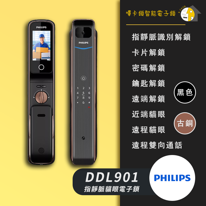 Philips DDL 901 指靜脈 售價$28000