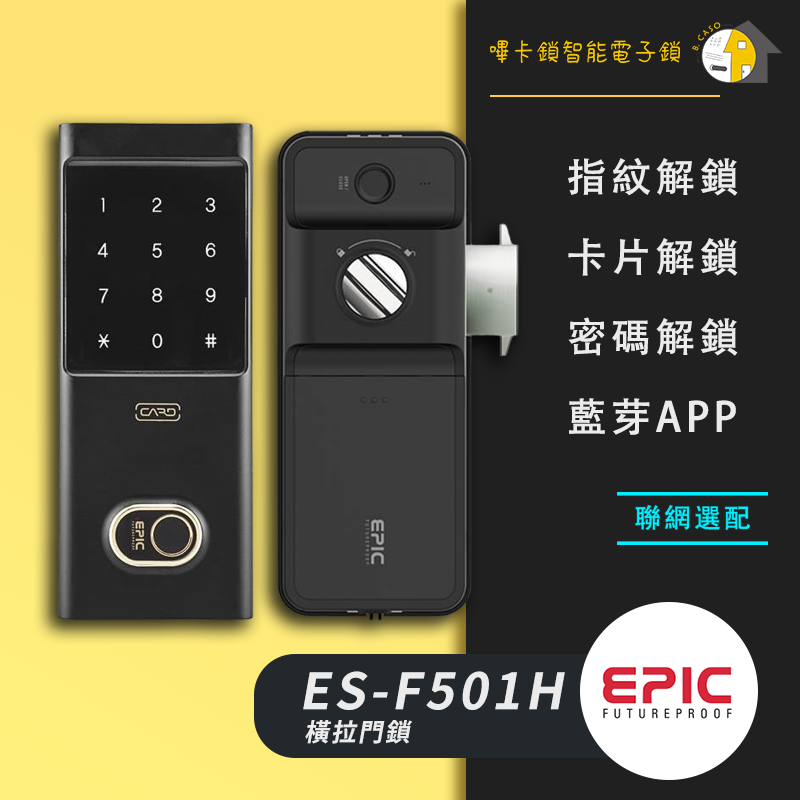 EPIC亞柏克 ES-F501H(橫拉門/內推門專用款) 售價$13800